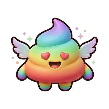 Rainbow Poop